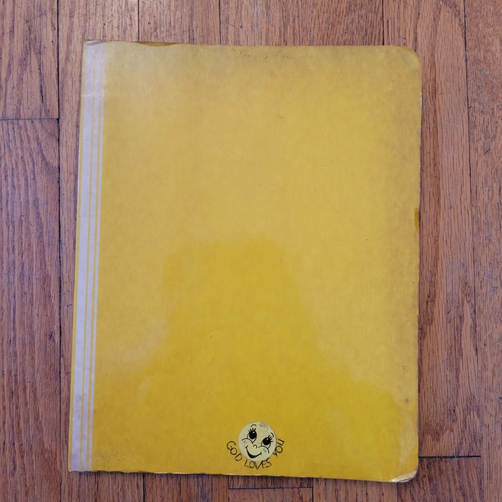James Hatch Family Life Vintage Biblical Curriculum Yellow Folder Workbook Guide
